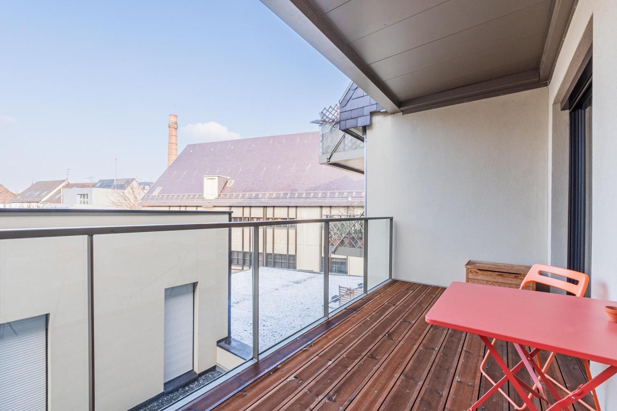 L'Academie - Magnifique 3 Chambres Krutenau Avec Parking Strasbourg Eksteriør billede